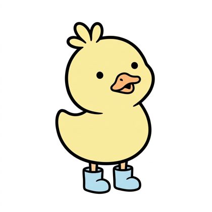 Pip the duckling